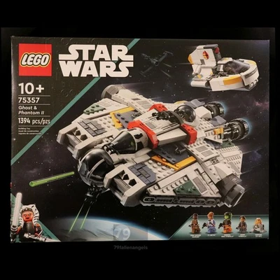 Lego Star Wars Ghost & Phantom II 75357 Novo Selado NISB Caixa Dobra - Imagem 1 de 4