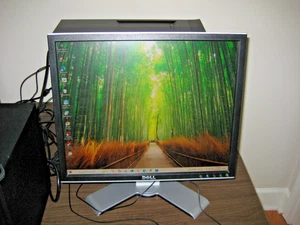 Dell Ultrasharp 1907FP 19" 1280x1024 Flat Panel LCD DVI USB HUB 5:4 SHARP!! - Picture 1 of 15