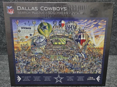 NFL Dallas Cowboys 500 Piece Search Puzzle - Image 1 of 4