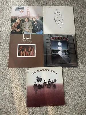 Lot of 5 Classic Rock Vinyl Records Vinyl Lot Albums 12” Lps Foto 1 de 2