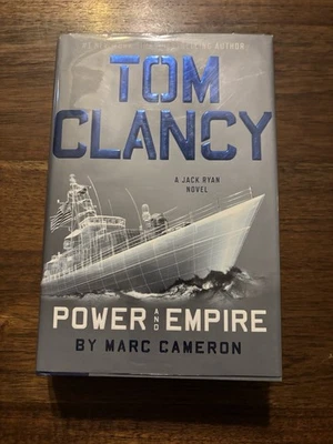SIGNED Power And Empire Tom Clancy Marc Cameron 1st Printing Edition 2017 HCDJ Foto 1 de 4