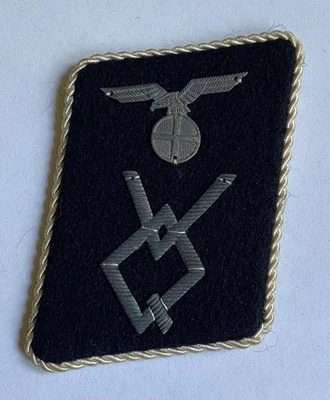 Segunda Guerra Mundial ELITE Alemana Noruega Forergarde QUISLING GUARDAESPALDAS Cuello Pestaña EXTREMADAMENTE RARO Foto 1 de 4