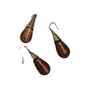 Original Murano Schmuck-Set - Ohrringe & Anhänger, handgefertigt in Venedig, 925 - Bild 1 von 6