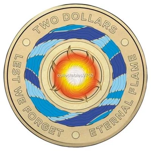 2018 $2 Lest We Forget - Eternal Flame - Bild 1 von 1