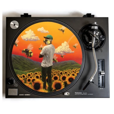 Tyler The Creator Turntable Slipmat for Vinyl Records 12" Player DJ Slip Mat Pad - Image 1 of 2