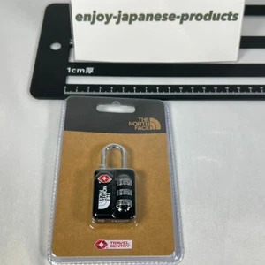 The North Face NN32113 TSA Lock TNFTSA Lock Black FreeJapanese Shipping - Picture 1 of 3