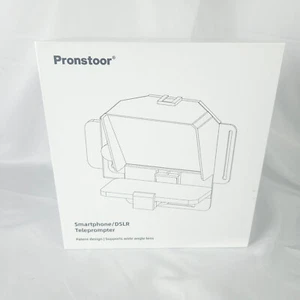 AMBITFUL Teleprompter 7.5'' with Tabletop Tripod for Smartphone and DSLR Camera - Picture 1 of 5