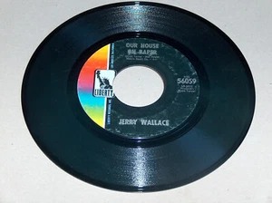 45RPM Jerry Wallace Sweet Child Of Sunshine Our House On Paper Liberty 56059 EX - Imagen 1 de 4