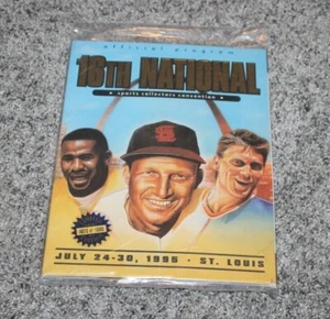 SEALED 16th National Sports Collector Convention Program PROMO CARDS INSIDE - Picture 1 of 4