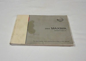 2004 NISSAN MAXIMA OWNER'S MANUAL. / FREE SHIPPING - Picture 1 of 3