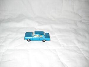 VG 1968 Matchbox #25 Ford Cortina, Blue with SF Transitional Wheels