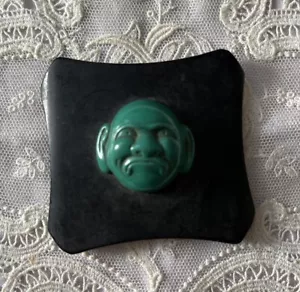 Fabulous Antique Art Deco Bakelite Buddha/Genie Buckle, c 1920, AF - Picture 1 of 5