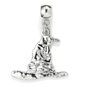 New Official Genuine Harry Potter Silver Plated Sorting Hat Charm - Picture 1 of 2