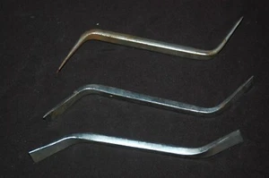 Snap-on Brake Adjuster Tools Lot of 3 USA Chrome B1462A B1468 Double Ended - Picture 1 of 7