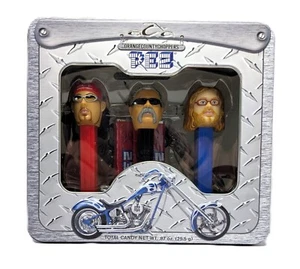 2006 PEZ Orange County Choppers Tin Set Limited Edition Paul Sr Jr Mikey Sealed  - Picture 1 of 6