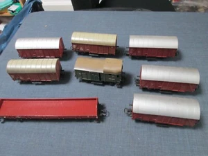Märklin  -  8 Stück  Güterwagen  - H0  -   guter gebrauchter Zustand - - Bild 1 von 4