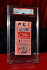 TICKET Stub 1944 WORLD SERIES Game 6, PSA 2, STAN MUSIAL Cardinals, FREE SHIP! - Picture 1 of 6