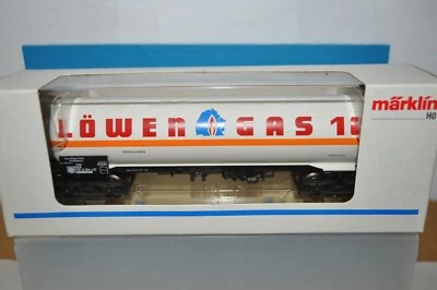 Marklin 42433 (Set 4798) 4-axle Tank Car "LOWENGAS" #10 - NEW w/Box  - Image 1 of 4