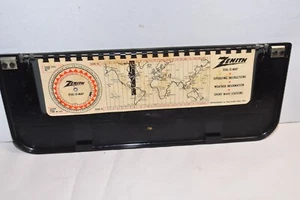Posten Teile Zenith Transoceanic Röhren Kurzwellenradio LOGBUCH grauer Deckel - Bild 1 von 3