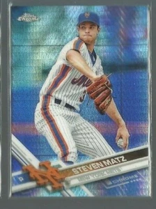 2017 Topps Chrome Prism Refractors #110 Steven Matz (ref 66530) - Picture 1 of 1