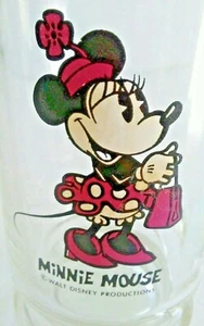 Taza de piedra de vidrio de colección Walt Disney Pie Eyed Minnie Mouse 5,5"T X 2 3/4" D - Imagen 1 de 8