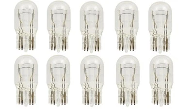 10x 7443 24v High Voltage Bulbs Tail Brake Reverse Bright Light T20 Signal Light - Image 1 of 2