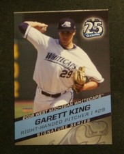 2018 Choice, West Michigan Whitecaps - GARETT KING