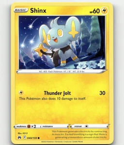 Pokemon Shinx 040/159 Crown Zenith Common - Picture 1 of 1