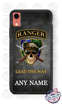 Customized Army Ranger Lead The Way Phone Case For iPhone 12 Samsung LG Google - Image 1 of 4