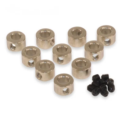 Stellringe Stellring 4,2mm mit Madenschrauben 10 Stück Made in Germany - Bild 1 von 2