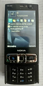 TELÉFONO MÓVIL NOKIA N95 8GB 3G BARATO DESLIZANTE - DESBLOQUEADO CON CARGADOR NUEVO Y GARANTÍA - Imagen 1 de 5