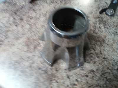 Jeep CJ Factory chrome front wheel center cap CJ5 CJ7 CJ8 AMC Laredo - Image 1 of 4