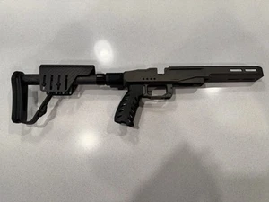XLR Atom 4.0 MG Chassis Stock W/ Carbon Grip & Butt stock - NEW - Picture 1 of 8