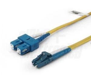 ALPHA ELECTRONIC KABELBAUM SC/LC 9/125 OS2 SINGLEMODE 1METER 95-911/001 - Bild 1 von 2