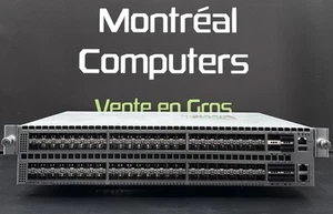 Arista DCS-7050SX2-128-F 96x SFP+ 8x QSFP+ Front-to-rear Switch /w 2x PSU - Picture 1 of 8