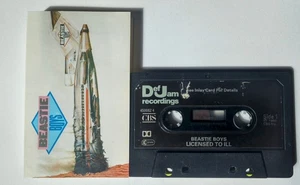 Beastie Boys LICENSED TO ILL Cassette DEF JAM **UK 1ST ISSUE 1986** PAPER LABELS - Picture 1 of 3