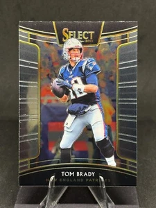 Tom Brady 2018 Panini Select Concourse #86 New England Patriots - Imagen 1 de 2