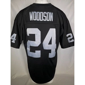 Charles Woodson #24 Oakland Raiders Mitchell & Ness 1998 Jersey Men's XL (48) - Picture 1 of 12