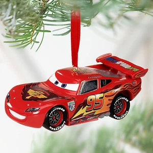 2011 Disney Store CARS 2 Lightning McQueen Christmas Ornament NO Lights/Sound - Picture 1 of 1