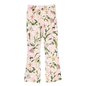 💐 NWT | Dolce & Gabbana | Girl's Size 7 | Light Pink Floral Pants 💐 - Picture 1 of 11
