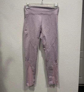 NWT Old Navy Kid Girls Mid-Rise PowerPress 7/8 Ankle Leggings SZ L 10-12 Purple - Picture 1 of 8