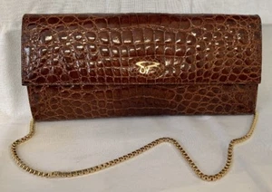 Vero Coccodrillo Vintage Tasche, Bandtasche, Clutch, 60er, 70er - Imagen 1 de 6