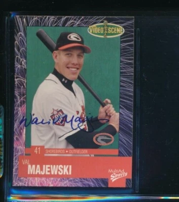 2003 Multi-Ad #41 Val Majewski Delmarva Shorebirds Signed Autograph (CL69) SWSW6 - Image 1 of 2