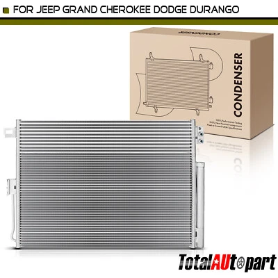 Condensador de CA con enfriador de aceite de transmisión y secador receptor para Jeep Grand Cherokee Dodge Foto 1 de 4