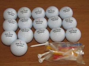 Top Flite Titanium Assorted Golf Balls 16 Ball Set - Picture 1 of 5