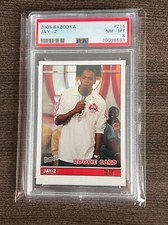 PSA 8 Jay Z 2005-06 Topps Bazooka Mini RC #216 CEO Def Jam Records