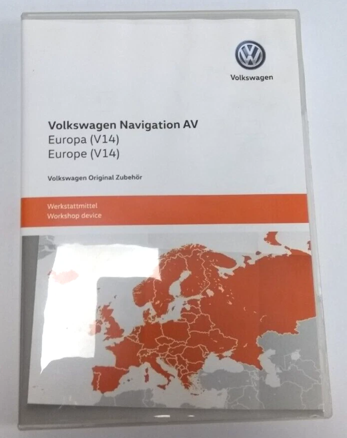 Original VW Volkswagen Navigation Update Satnav V14 SD Card 7P6051236BM