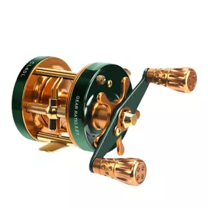 TRAINFIS Conventional Reel Round Reel Jigging Baitcasting Reel Left Right Hand - Picture 1 of 14