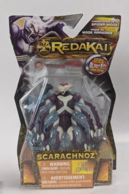 Redakai Scarachnoz Tractor Blast Action Figure & Blast 3D Card New Rare - Image 1 of 3