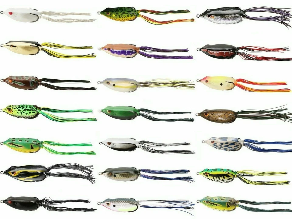 SPRO Dean Rojas Bronzeye Frog Jr. 60 Hollow Body Topwater Bass Fishing Lure - Image 1 of 1